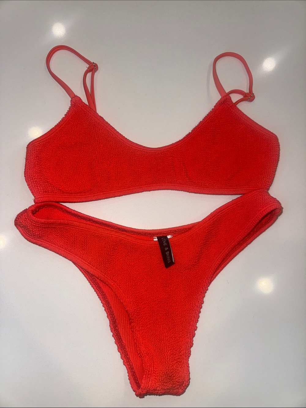 LOVE & BIKINI SET ONE SIZE GORGEOUS SET! PERFECT FOR SUMMER